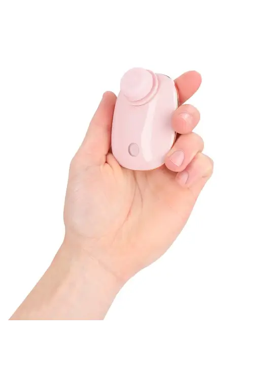 DREAMSICLE - COMPACT AIRTAP VIBRATOR WITH TWO HEAD ATTACHMENTS - PINK