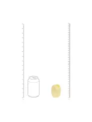 DREAMSICLE - COMPACT AIRTAP VIBRATOR WITH TWO HEAD ATTACHMENTS - YELLOW