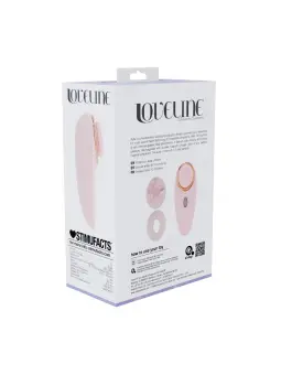 AURIE - AIRTAP VIBRATOR WITH TWO HEAD ATTACHMENTS - PINK