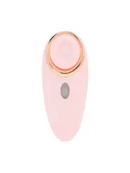 AURIE - AIRTAP VIBRATOR WITH TWO HEAD ATTACHMENTS - PINK