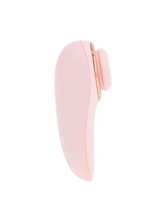 AURIE - AIRTAP VIBRATOR WITH TWO HEAD ATTACHMENTS - PINK