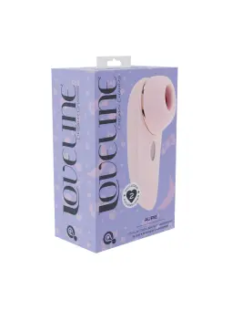 AURIE - AIRTAP VIBRATOR WITH TWO HEAD ATTACHMENTS - PINK