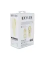 AURIE - AIRTAP VIBRATOR WITH TWO HEAD ATTACHMENTS - YELLOW