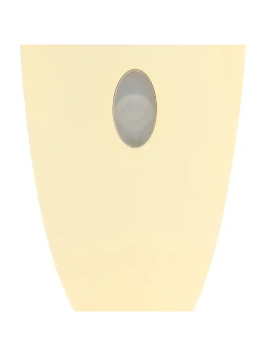 AURIE - AIRTAP VIBRATOR WITH TWO HEAD ATTACHMENTS - YELLOW