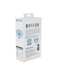 LUVIE - HEART-SHAPED AIRTAP VIBRATOR - BLUE