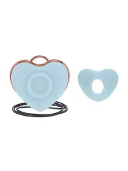 LUVIE - HEART-SHAPED AIRTAP VIBRATOR - BLUE