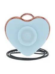 LUVIE - HEART-SHAPED AIRTAP VIBRATOR - BLUE