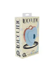 LUVIE - HEART-SHAPED AIRTAP VIBRATOR - BLUE