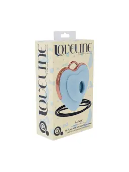 LUVIE - HEART-SHAPED AIRTAP VIBRATOR - BLUE