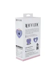 LUVIE - HEART-SHAPED AIRTAP VIBRATOR - LAVENDER