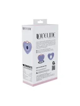 LUVIE - HEART-SHAPED AIRTAP VIBRATOR - LAVENDER