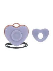 LUVIE - HEART-SHAPED AIRTAP VIBRATOR - LAVENDER