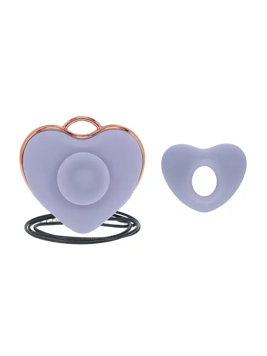 LUVIE - HEART-SHAPED AIRTAP VIBRATOR - LAVENDER
