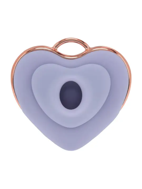 LUVIE - HEART-SHAPED AIRTAP VIBRATOR - LAVENDER