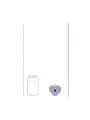 LUVIE - HEART-SHAPED AIRTAP VIBRATOR - LAVENDER