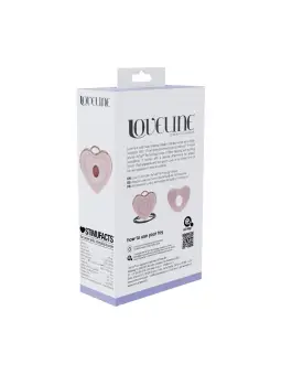 LUVIE - HEART-SHAPED AIRTAP VIBRATOR - PINK
