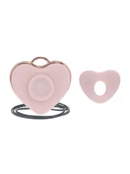 LUVIE - HEART-SHAPED AIRTAP VIBRATOR - PINK