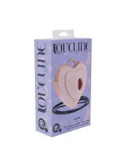 LUVIE - HEART-SHAPED AIRTAP VIBRATOR - PINK
