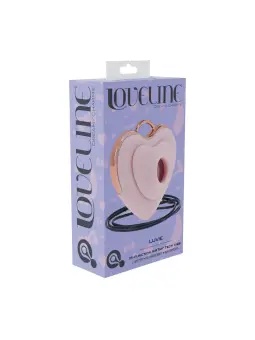 LUVIE - HEART-SHAPED AIRTAP VIBRATOR - PINK