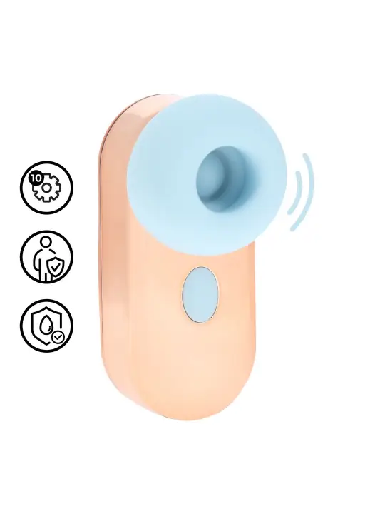 BUDSIE - EARBUD-SHAPED AIRTAP VIBRATOR - BLUE