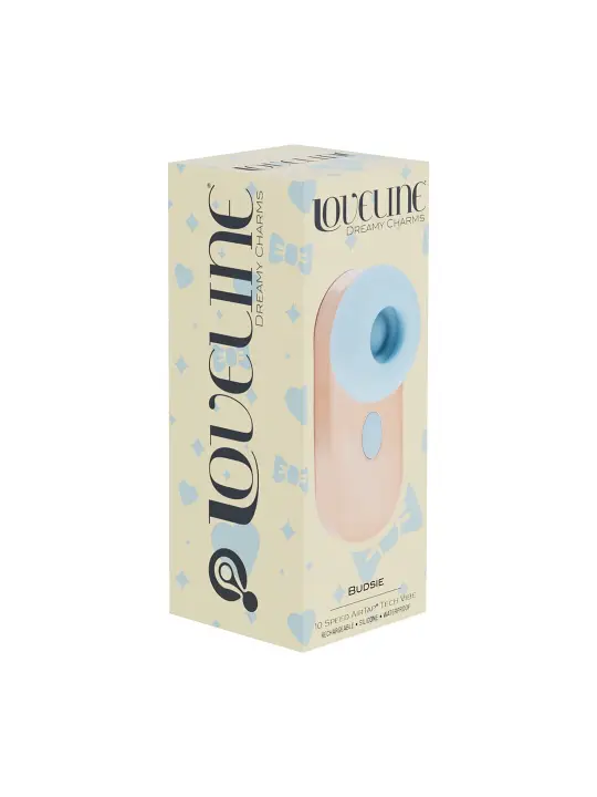 BUDSIE - EARBUD-SHAPED AIRTAP VIBRATOR - BLUE