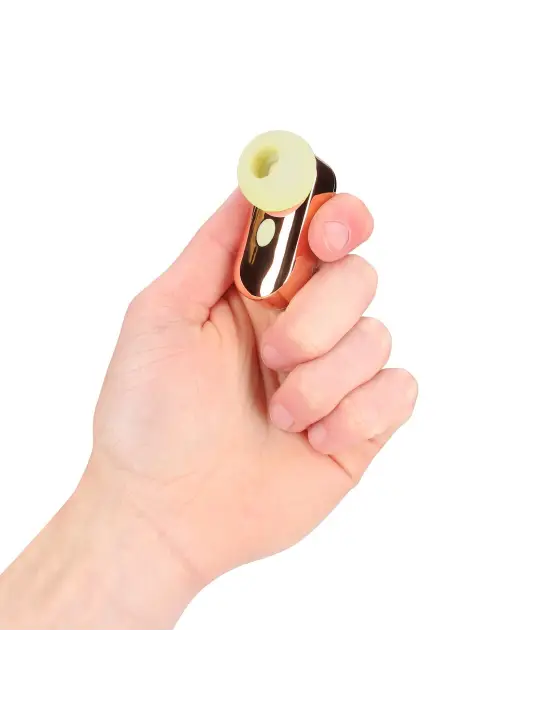 BUDSIE - EARBUD-SHAPED AIRTAP VIBRATOR - YELLOW