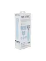 DARLING - AIRTAP WAND VIBRATOR WITH FIVE HEAD ATTACHMENTS - BLUE