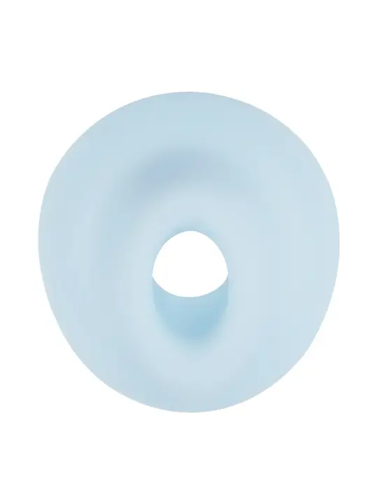 DARLING - AIRTAP WAND VIBRATOR WITH FIVE HEAD ATTACHMENTS - BLUE