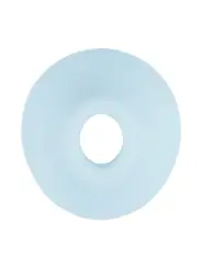 DARLING - AIRTAP WAND VIBRATOR WITH FIVE HEAD ATTACHMENTS - BLUE
