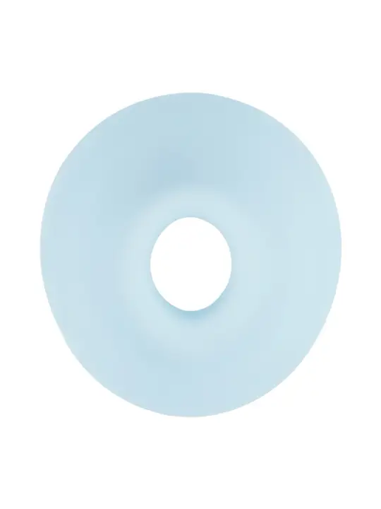 DARLING - AIRTAP WAND VIBRATOR WITH FIVE HEAD ATTACHMENTS - BLUE