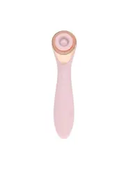 DARLING - AIRTAP WAND VIBRATOR WITH FIVE HEAD ATTACHMENTS - PINK