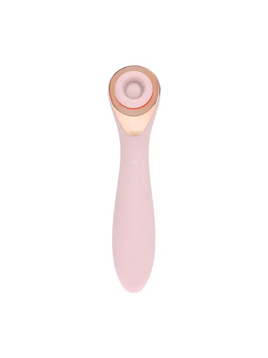 DARLING - AIRTAP WAND VIBRATOR WITH FIVE HEAD ATTACHMENTS - PINK