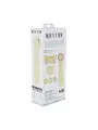 DARLING - AIRTAP WAND VIBRATOR WITH FIVE HEAD ATTACHMENTS - YELLOW