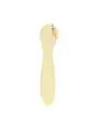 DARLING - AIRTAP WAND VIBRATOR WITH FIVE HEAD ATTACHMENTS - YELLOW
