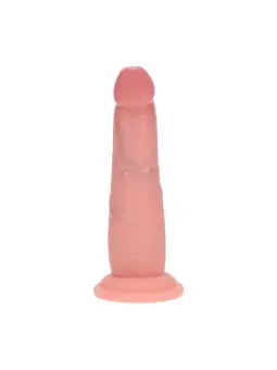 DUAL DENSITY SILICONE REALISTIC SLIDING SKIN DILDO - 6 / 15,5 CM - FLESH