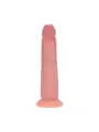 DUAL DENSITY SILICONE REALISTIC SLIDING SKIN DILDO - 7 / 18,5 CM - FLESH