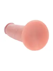 DUAL DENSITY SILICONE REALISTIC SLIDING SKIN DILDO - 8 / 20,5 CM - FLESH