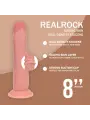 DUAL DENSITY SILICONE REALISTIC SLIDING SKIN DILDO - 8 / 20,5 CM - FLESH