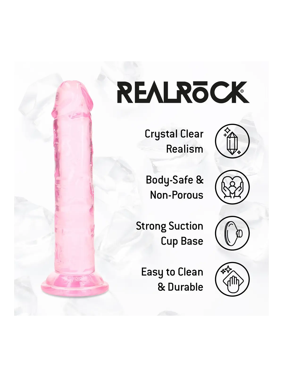 REALISTIC DILDO - 5 / 12,7 CM - PINK