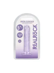 REALISTIC DILDO - 5 / 12,7 CM - PURPLE