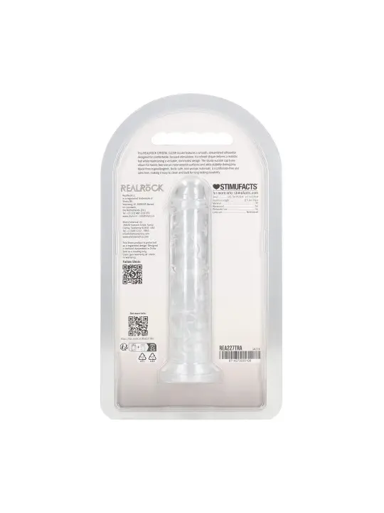 REALISTIC DILDO - 5 / 12,7 CM - TRANSPARENT