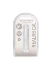 REALISTIC DILDO - 5 / 12,7 CM - TRANSPARENT