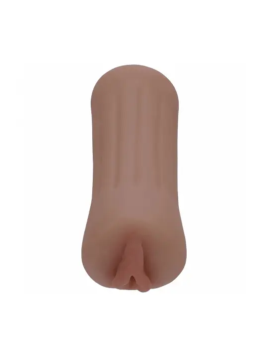 PINUP DOLLS - BEAUTY QUEEN LULU LIPLUST - TPE SMALL MASTURBATOR - 127G - BROWN