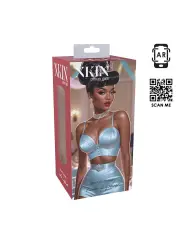 PINUP DOLLS - BEAUTY QUEEN LULU LIPLUST - TPE SMALL MASTURBATOR - 127G - BROWN