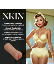 PINUP DOLLS - SLUMBER PARTY SLUT BETTIE BLOWKISS - TPE SMALL MASTURBATOR - 127G - TAN