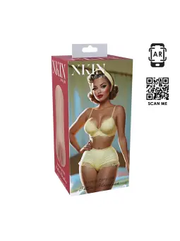PINUP DOLLS - SLUMBER PARTY SLUT BETTIE BLOWKISS - TPE SMALL MASTURBATOR - 127G - TAN