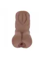 CARREER GIRLS - NAUGHTY NURSE RILEY REARVIEW - TPE SMALL MASTURBATOR - 130G - BROWN