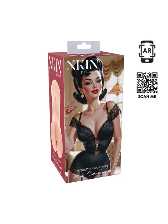 PINUP DOLLS - NAUGHTY HOUSEWIFE MRS CUMMINGS - TPE MEDIUM MASTURBATOR - 202G - FLESH