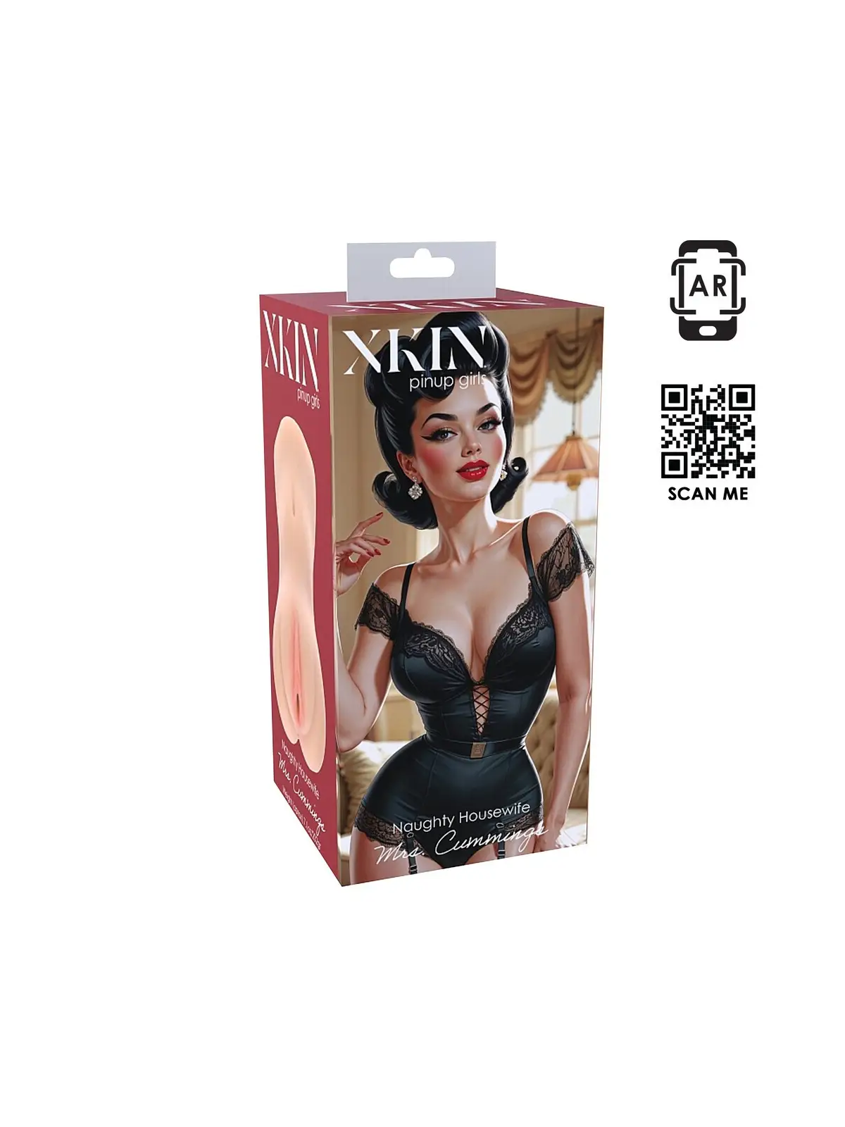PINUP DOLLS - NAUGHTY HOUSEWIFE MRS CUMMINGS - TPE MEDIUM MASTURBATOR - 202G - FLESH