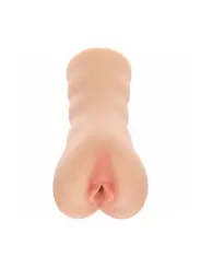 PINUP DOLLS - GREASER GIRL MISTY MUFFBURNER - TPE MEDIUM MASTURBATOR - 204G - FLESH